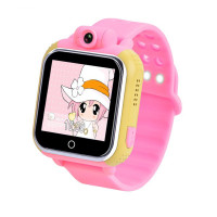Смарт годинник дитячий smart baby watch Q100 Pink
