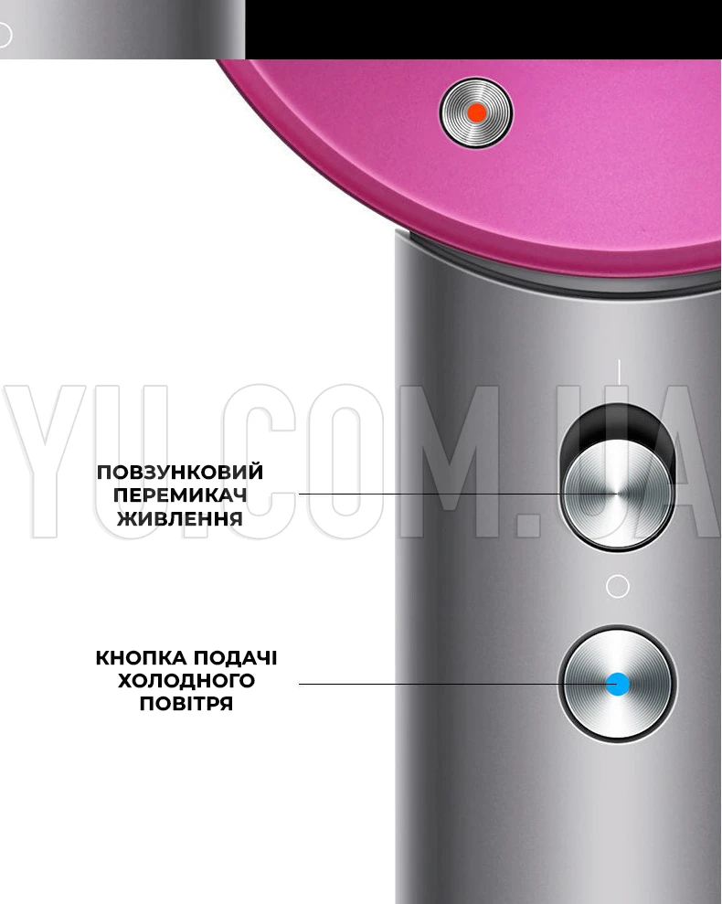 Фен стайлер для волосся 5 в 1 PRO High Speed Blower 1600 Вт Фен стайлер для волосся 5 в 1 PRO High Speed Blower 1600 Вт