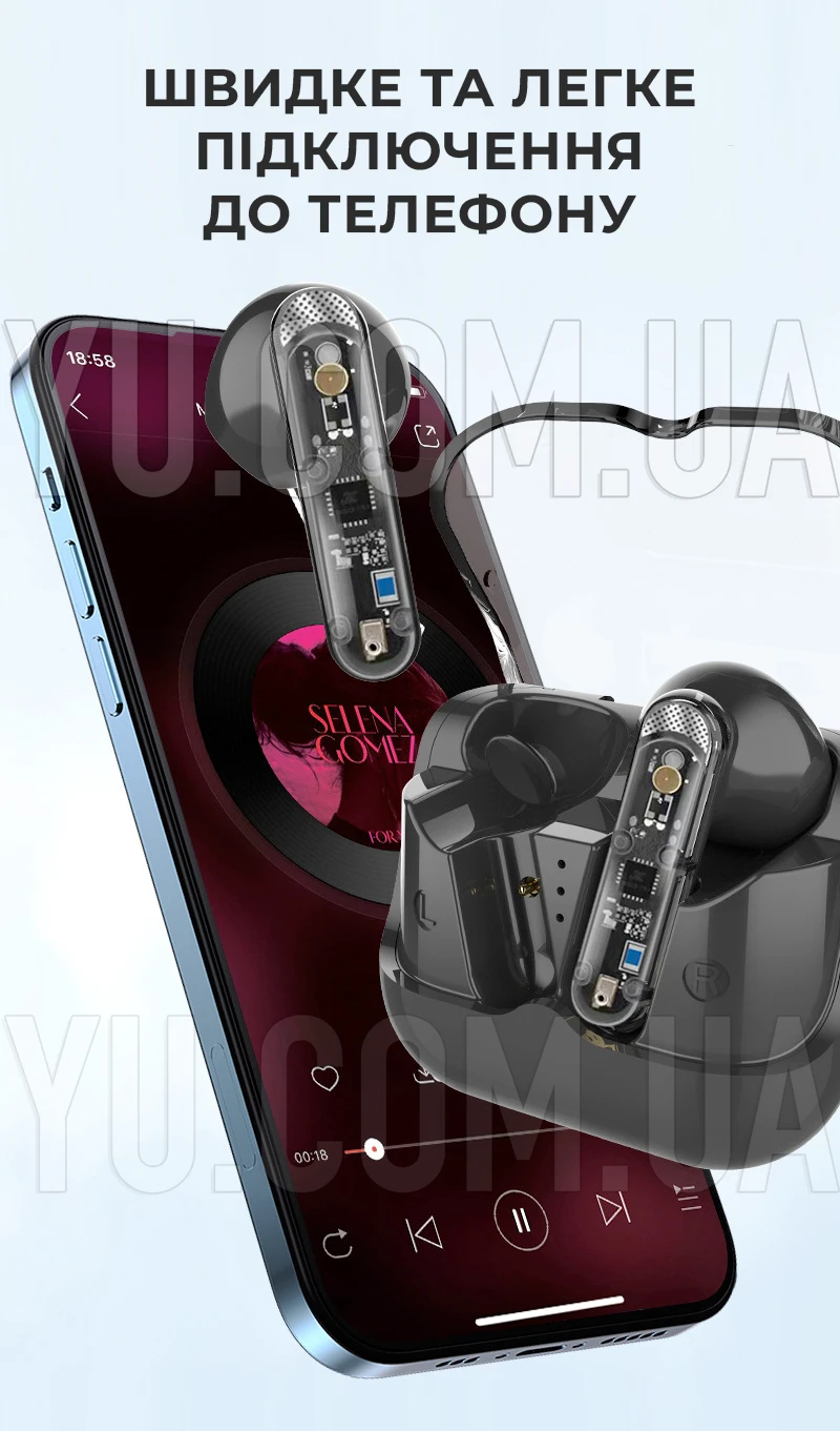 Бездротові навушники гарнітура Double з кейсом Bluetooth TWS AKZ-S26 Бездротові навушники гарнітура Double з кейсом Bluetooth TWS AKZ-S26