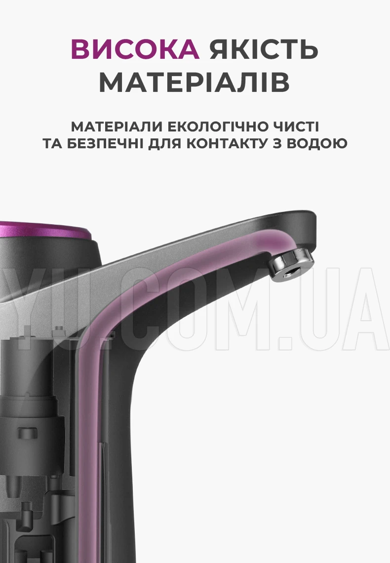 Автоматическая помпа Electric Water Pump AND387 электрическая для воды на аккумуляторе и USB