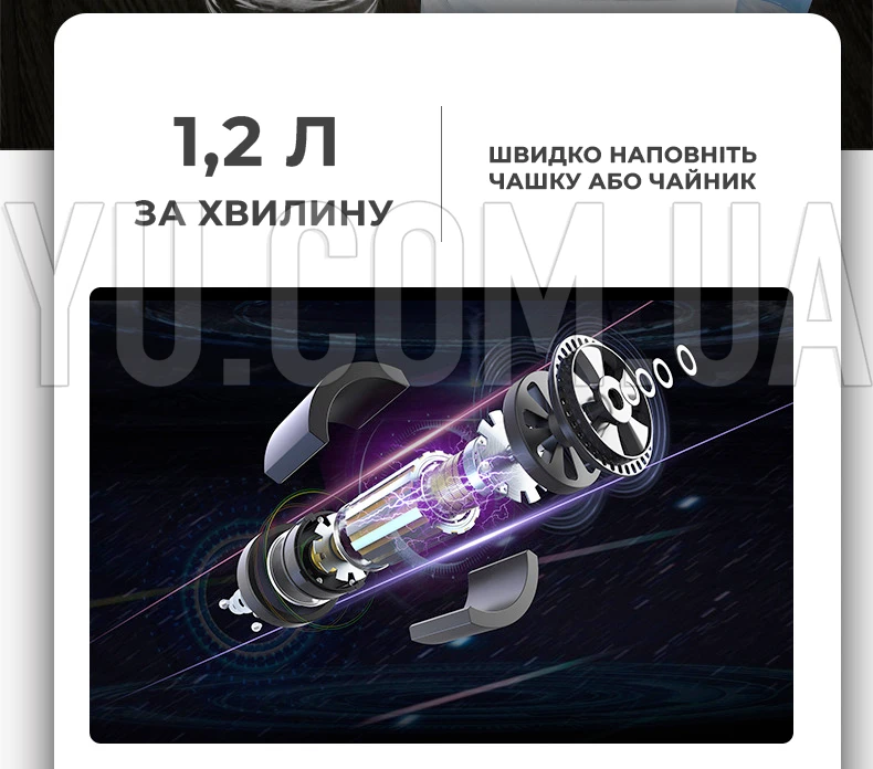Автоматическая помпа Electric Water Pump AND387 электрическая для воды на аккумуляторе и USB