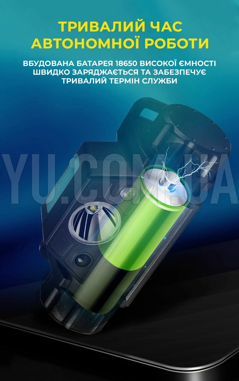Налобний ліхтар BL-1898 SENSOR акумуляторний зарядка від USB Налобний ліхтар BL-1898 SENSOR акумуляторний зарядка від USB