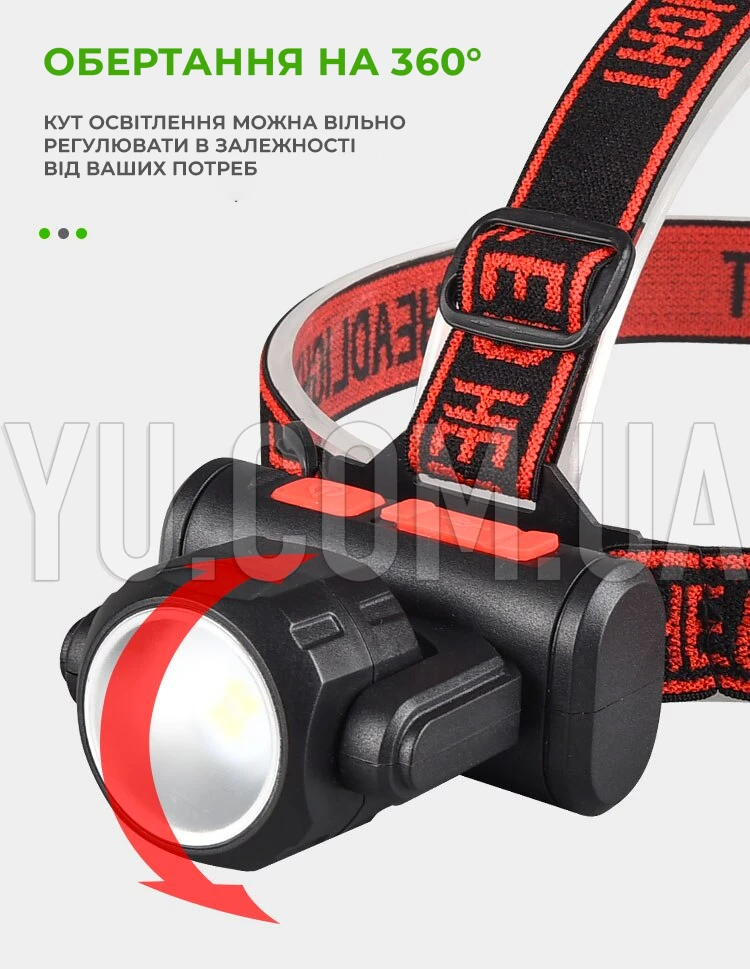 Ліхтарик налобний BL-2001 4SMD+XPE (USB-зарядка, акумулятор) Ліхтарик налобний BL-2001 4SMD+XPE (USB-зарядка, акумулятор)