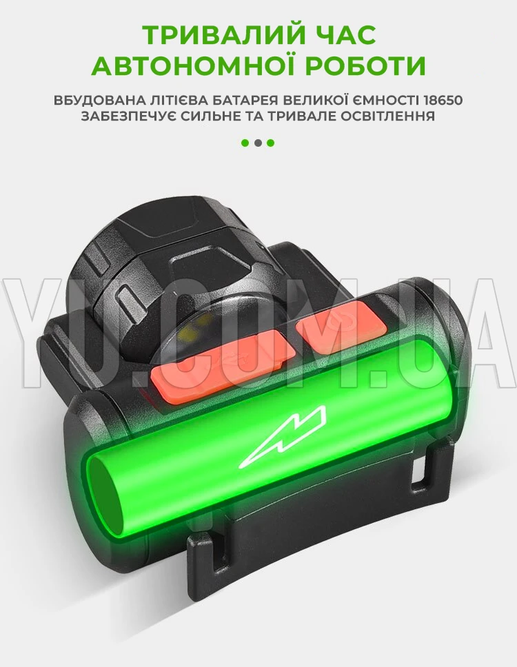 Ліхтарик налобний BL-2001 4SMD+XPE (USB-зарядка, акумулятор) Ліхтарик налобний BL-2001 4SMD+XPE (USB-зарядка, акумулятор)