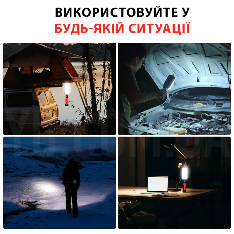 Потужний автономний ручний ліхтар Bailong micro USB BL-ZJ-8859 Потужний автономний ручний ліхтар Bailong micro USB BL-ZJ-8859