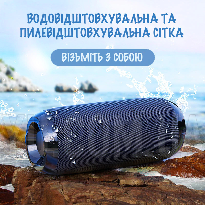Портативна бездротова bluetooth-колонка BS-220 Портативна бездротова bluetooth-колонка BS-220