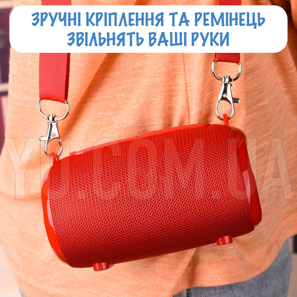 Портативна бездротова bluetooth-колонка BS-220 Портативна бездротова bluetooth-колонка BS-220