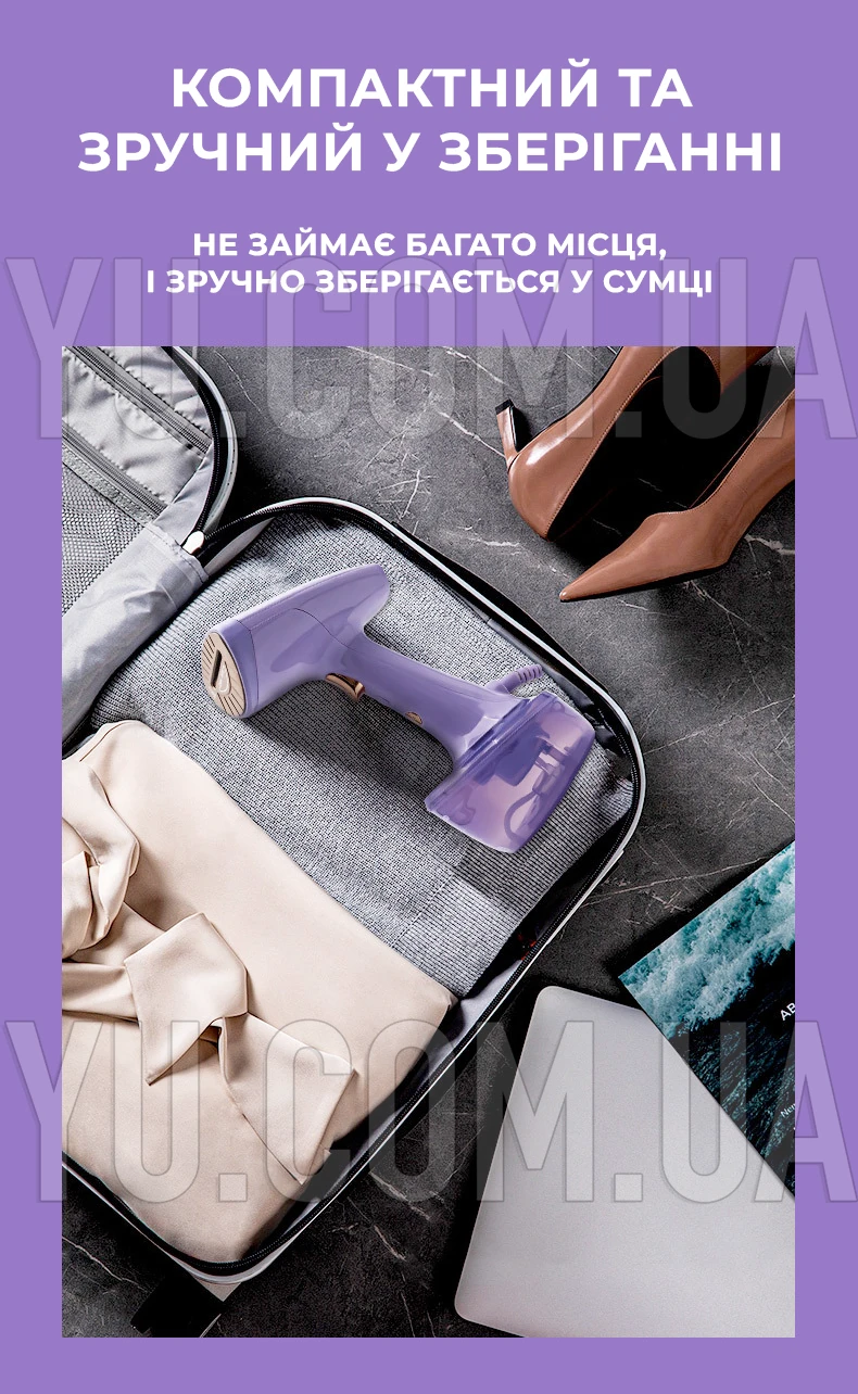 Відпарювач ручний 1600Вт BITEK BT-1285 Відпарювач ручний 1600Вт BITEK BT-1285