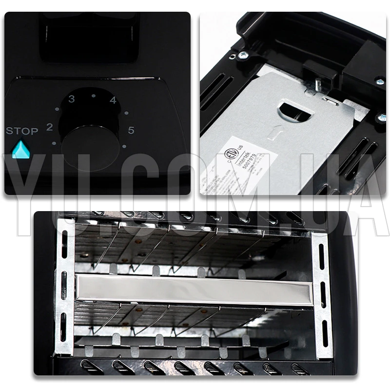 Тостер на 2 тости 1000Вт 2 Slice Toaster BITEK BT-263 Тостер на 2 тости 1000Вт 2 Slice Toaster BITEK BT-263