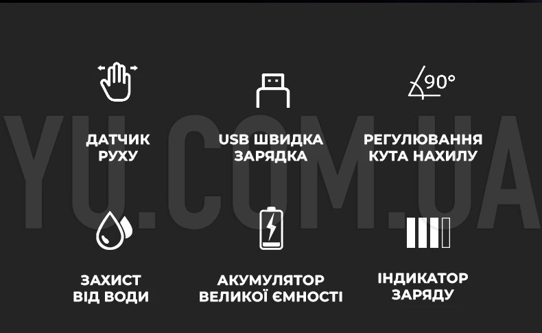 Ліхтар налобний сенсорний Bailong Bl-W678-1 акумуляторний ліхтарик Ліхтар налобний сенсорний Bailong Bl-W678-1 акумуляторний ліхтарик
