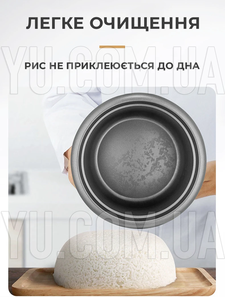 Рисоварка-пароварка SPUOSR CFXB30-A 3л 500 Вт Рисоварка-пароварка SPUOSR CFXB30-A 3л 500 Вт