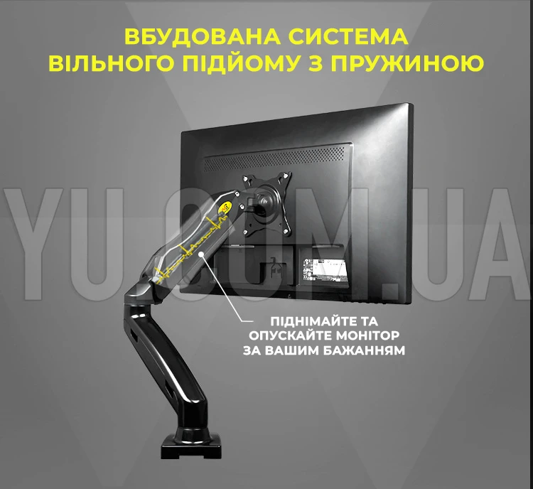 Кронштейн F80 для телевизоров и мониторов 17"-30", настольный