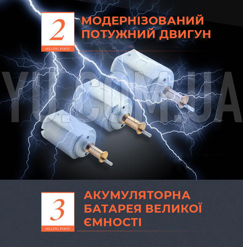 Машинка для стрижки волосся Gemei Gm-550 з двома акумуляторами - керамічні леза