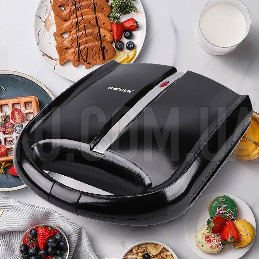 Сендвічниця HAEGER HG-230 (750W) Сендвічниця HAEGER HG-230 (750W)