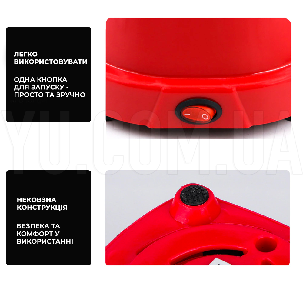 Аппарат для приготовления попкорна Haeger HG-9001 1200 Вт домашняя мини-попкорница Аппарат для приготовления попкорна Haeger HG-9001 1200 Вт домашняя мини-попкорница