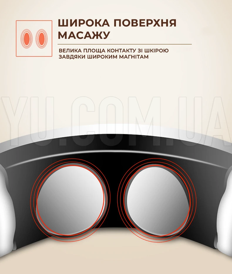 Міостимулятор масажер для шиї та тіла Neck Massager HX-5880 Міостимулятор масажер для шиї та тіла Neck Massager HX-5880