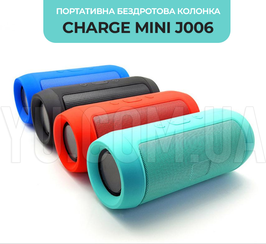 Портативна бездротова колонка Bluetooth Charge Mini J006 Портативна бездротова колонка Bluetooth Charge Mini J006