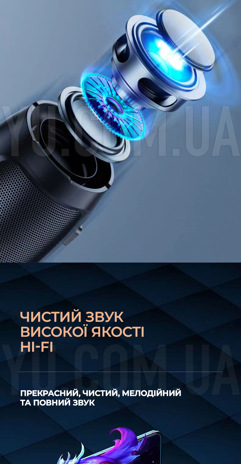 Портативна бездротова колонка Bluetooth Charge-3 Mini Plus J007 з USB, SD, FM Портативна бездротова колонка Bluetooth Charge-3 Mini Plus J007 з USB, SD, FM
