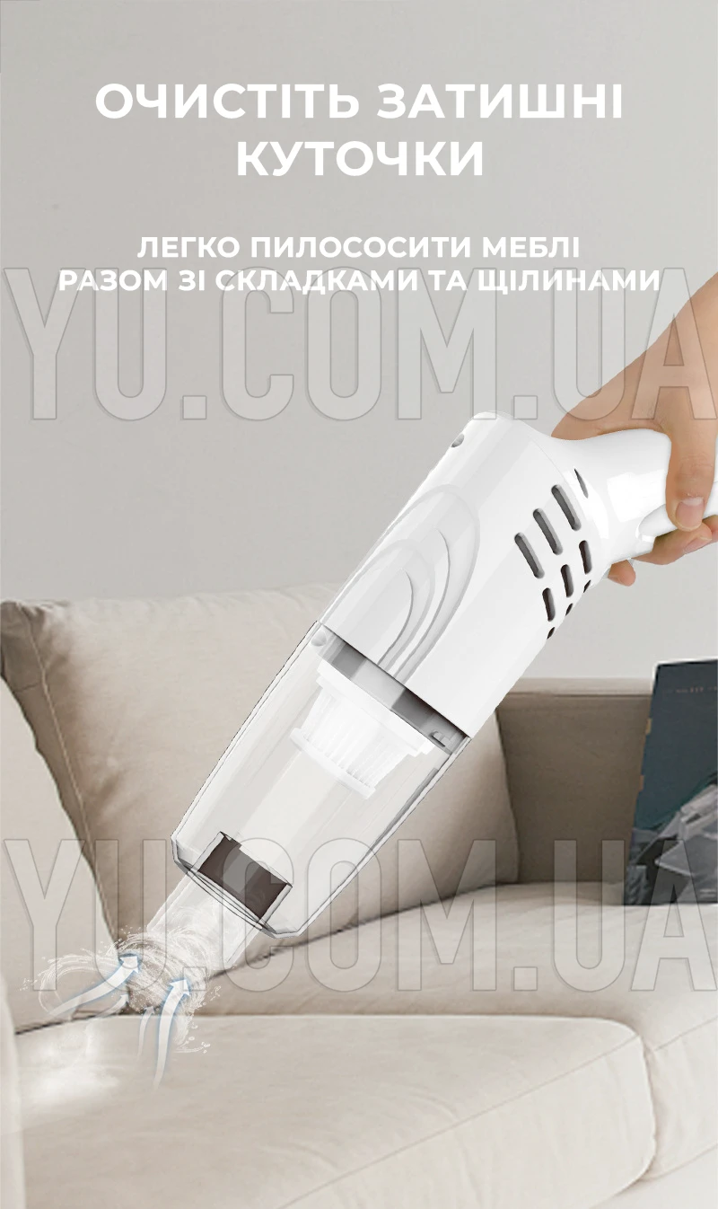Беспроводной вакуумный пылесос для сухой и влажной уборки K3D