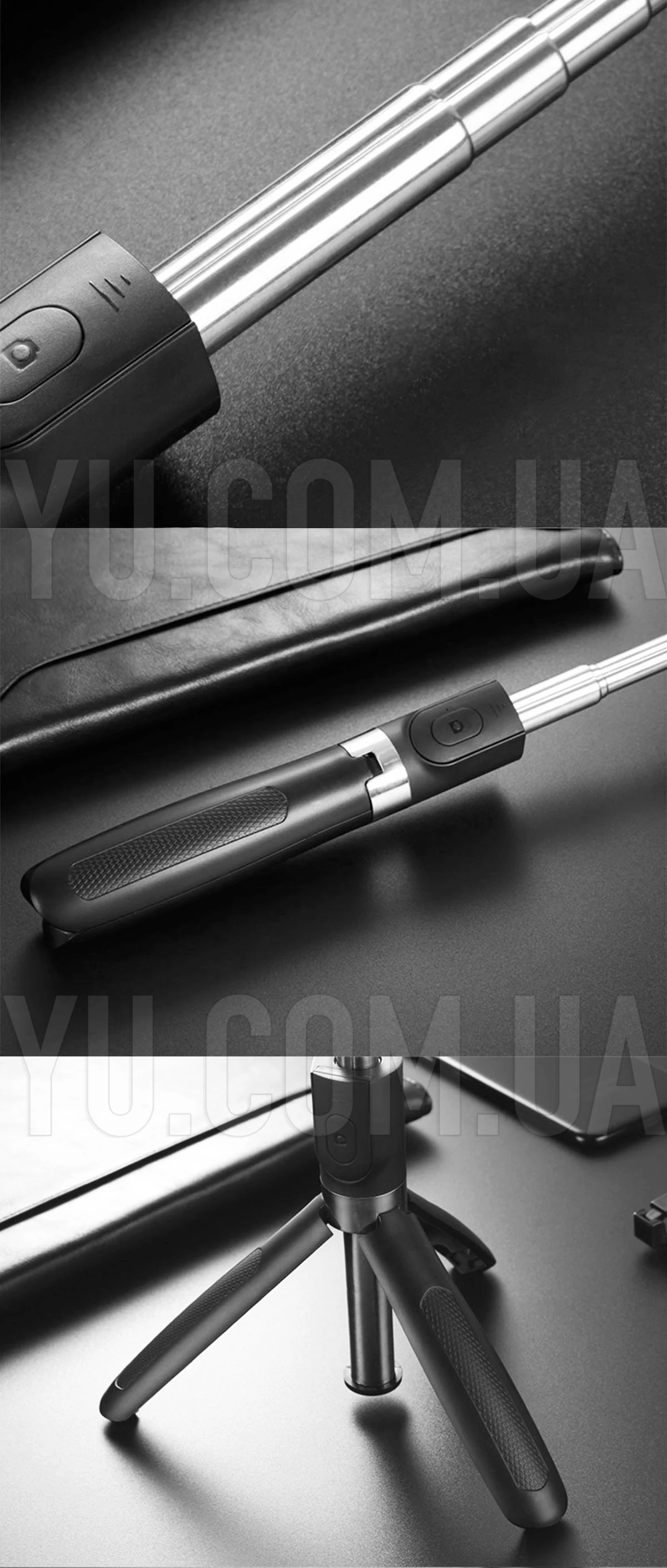 Монопод-штатив Selfie Stick L01 телескопічний з пультом Bluetooth Монопод-штатив Selfie Stick L01 телескопічний з пультом Bluetooth