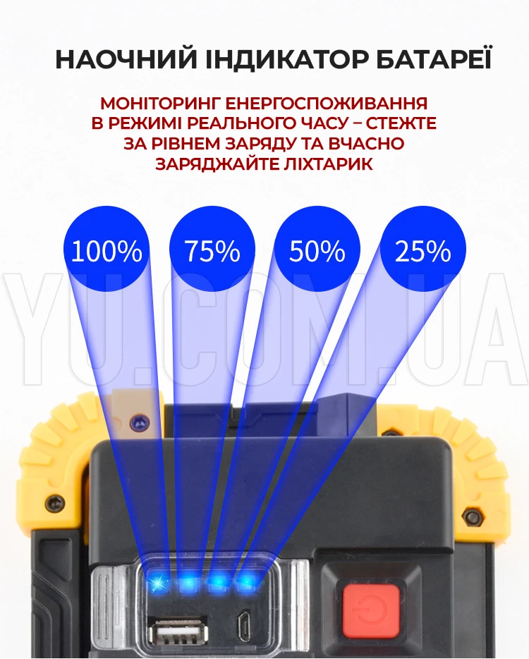 Автономний переносний прожектор 20w COB+1W+Power Bank LL-802 Автономний переносний прожектор 20w COB+1W+Power Bank LL-802