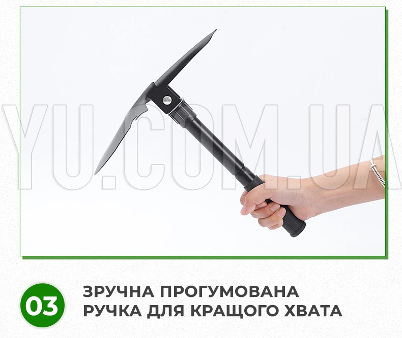 Туристическая портативная складная лопата 5 в 1 в чехле Туристическая портативная складная лопата 5 в 1 в чехле