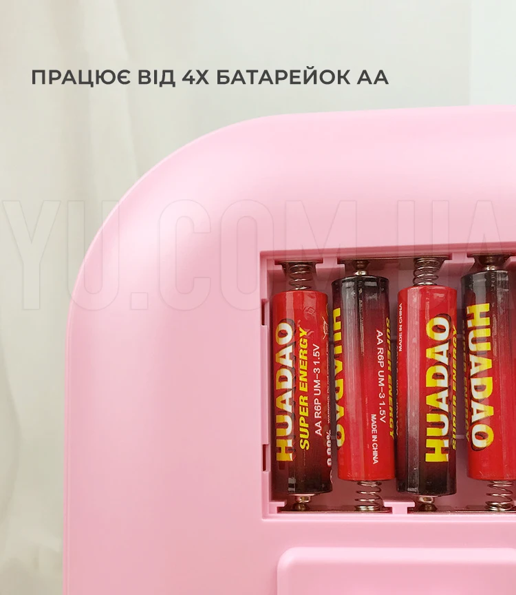 Дзеркало настільне для макіяжу з LED-підсвічуванням 20 світлодіодів MA-16