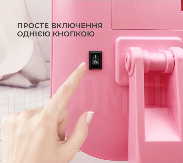 Дзеркало настільне для макіяжу з LED-підсвічуванням 20 світлодіодів MA-16