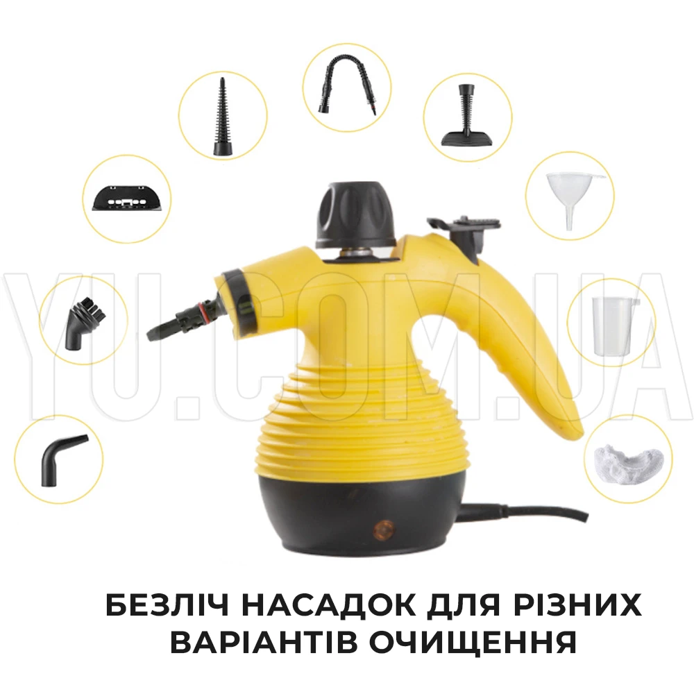 Ручний побутовий пароочисник високої температури та високого тиску MAG-683 220 В ручний відпарювач Ручний побутовий пароочисник високої температури та високого тиску MAG-683 220 В ручний відпарювач