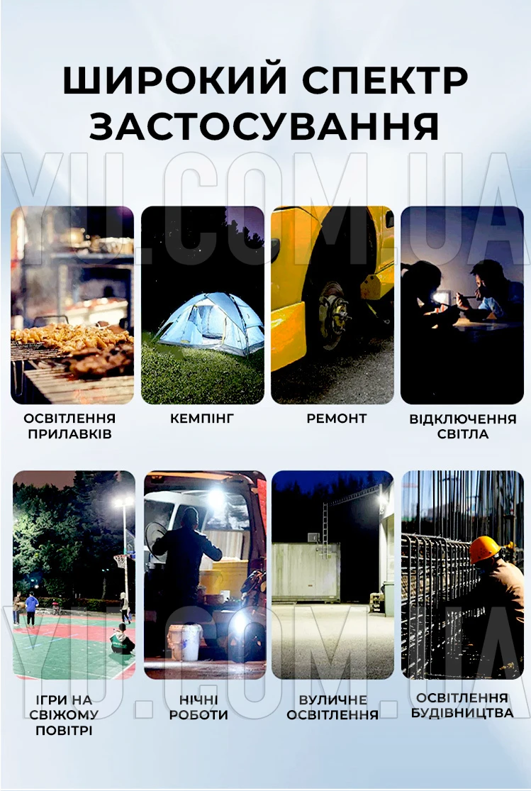 Прямоугольная LED лампа с аккумулятором для фотостудии MM600 водостойкая