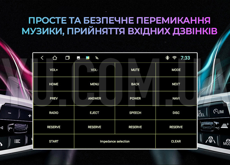 Автомагнітола PI-306 2/16GB + Android + GPS + WiFi + 2DIN MERCEDES Автомагнітола PI-306 2/16GB + Android + GPS + WiFi + 2DIN MERCEDES