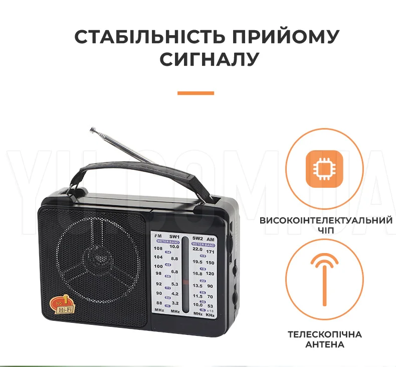 Радиоприемник всеволновой от сети и от батареек Golon RX-A07AC радио Радиоприемник всеволновой от сети и от батареек Golon RX-A07AC радио