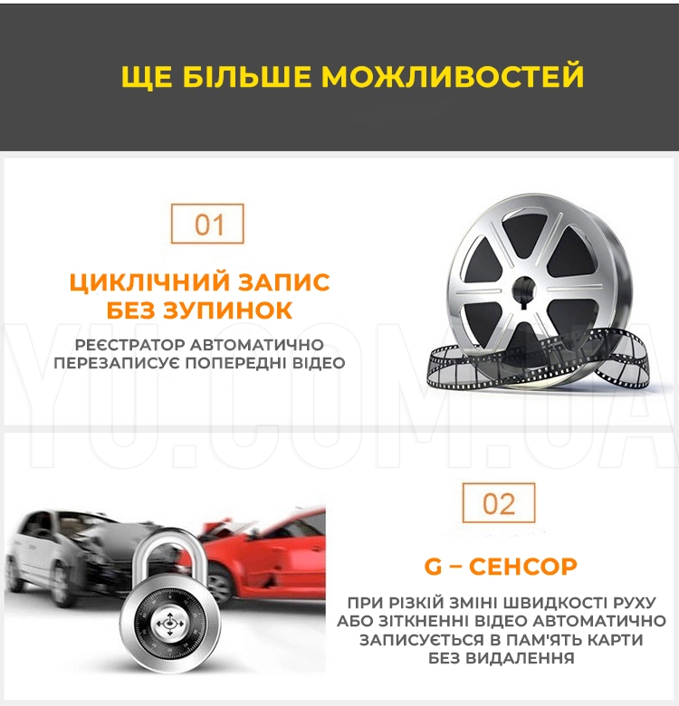 Відеореєстратор FULL HD DVR SD319/z233D із трьома камерами Відеореєстратор FULL HD DVR SD319/z233D із трьома камерами