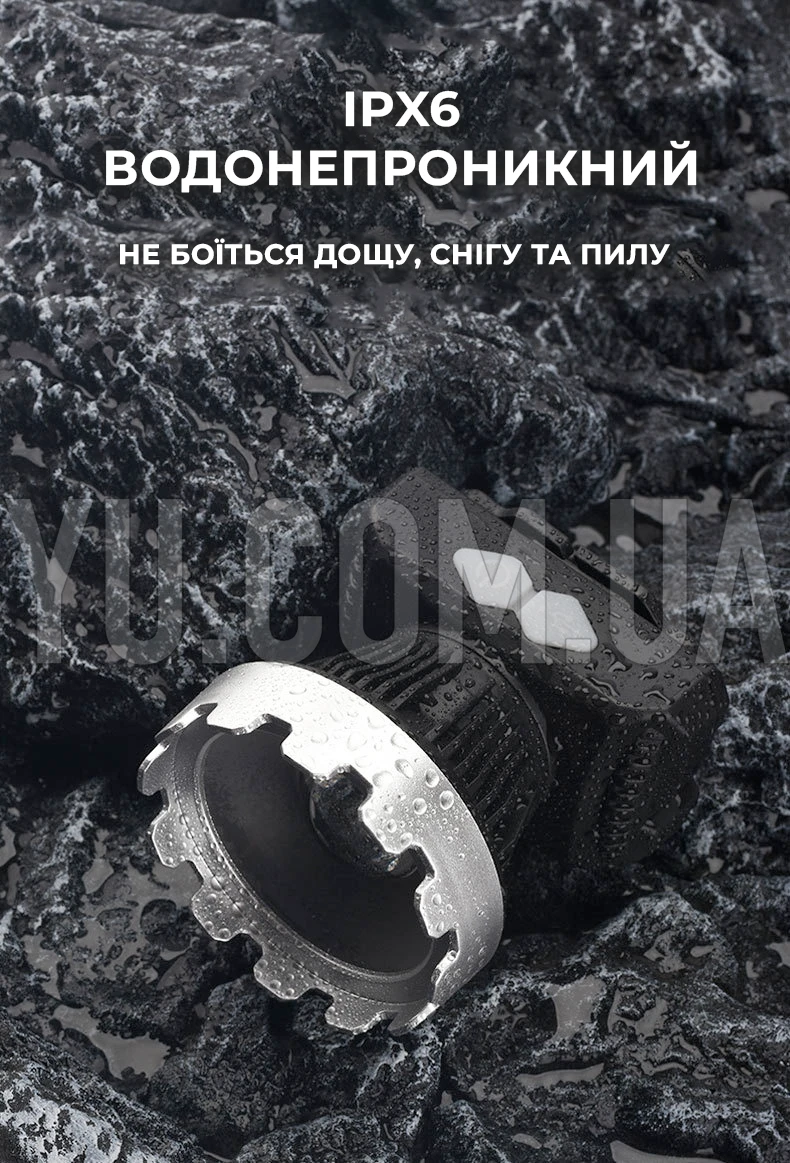 Акумуляторний ліхтарик налобний SQ-820 zoom usb Акумуляторний ліхтарик налобний SQ-820 zoom usb