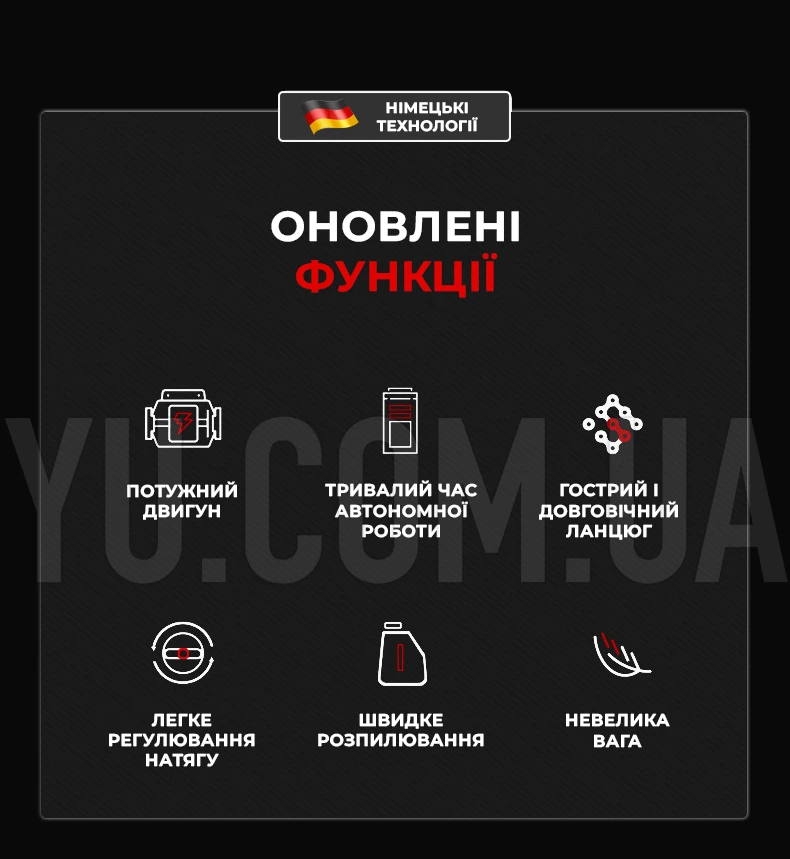 Электропила аккумуляторная CHAIN SAW TL-0800 8 дюймов + 2 аккумулятора 24 V