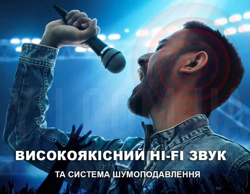 Бездротові комфортні вакуумні навушники Bluetooth в кейсі TWS-19