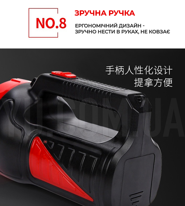 Кемпинговый фонарь-лампа прожектор Weidasi WD-543A 8W ручной фонарь Кемпинговый фонарь-лампа прожектор Weidasi WD-543A 8W ручной фонарь