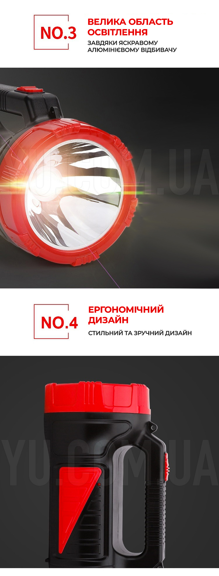 Кемпинговый фонарь-лампа прожектор Weidasi WD-543A 8W ручной фонарь Кемпинговый фонарь-лампа прожектор Weidasi WD-543A 8W ручной фонарь