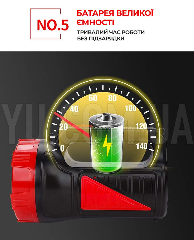 Кемпинговый фонарь-лампа прожектор Weidasi WD-543A 8W ручной фонарь Кемпинговый фонарь-лампа прожектор Weidasi WD-543A 8W ручной фонарь