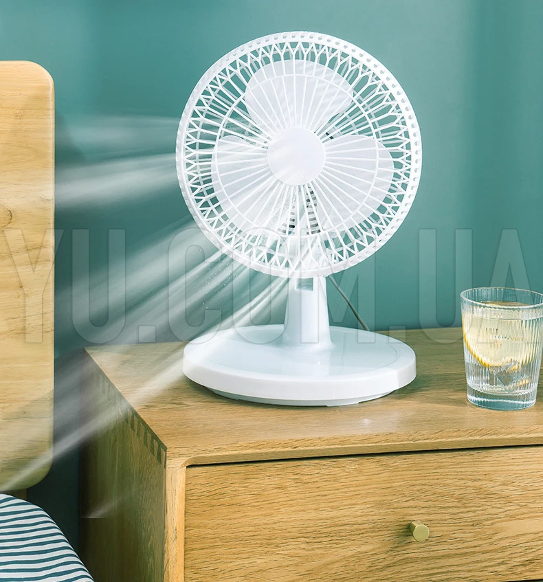 Вентилятор настільний Wimpex WX-909 50W 2 швидкості Вентилятор настільний Wimpex WX-909 50W 2 швидкості