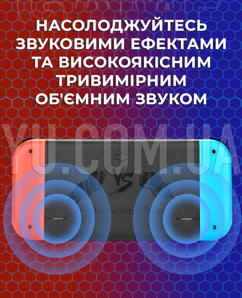 Портативна ігрова приставка X80 7-дюймовий екран TFT, 16GB, 20000 ігор