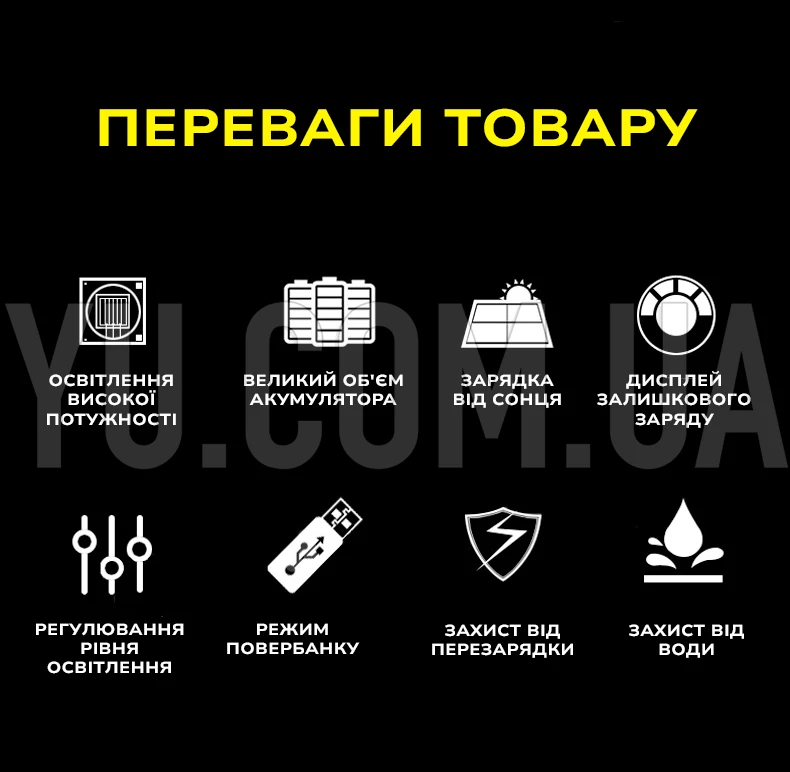 Прожектор светодиодный на солнечной батарее XJ-D2