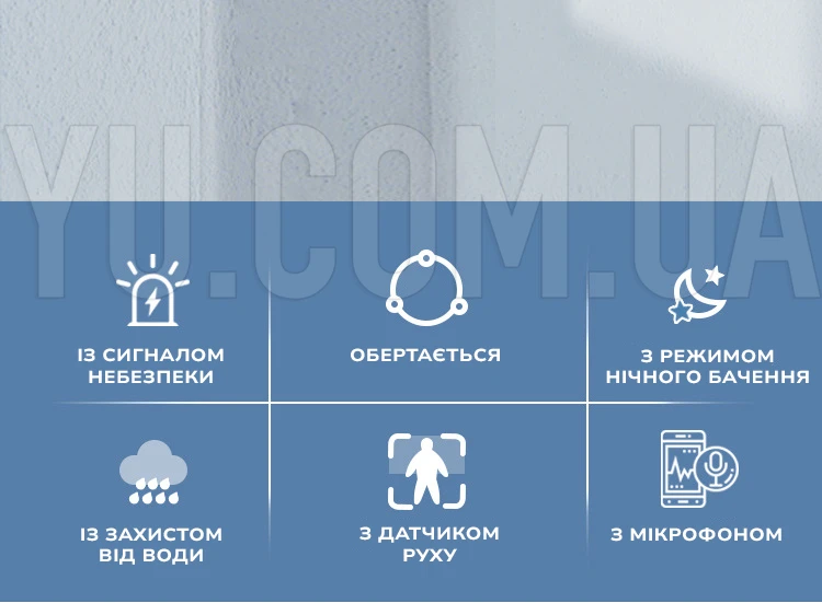 Камера відеоспостереження PTZ вулична WiFi 2mp (ICSEE) поворотна з мікрофоном 1080P Full HD Камера відеоспостереження PTZ вулична WiFi 2mp (ICSEE) поворотна з мікрофоном 1080P Full HD