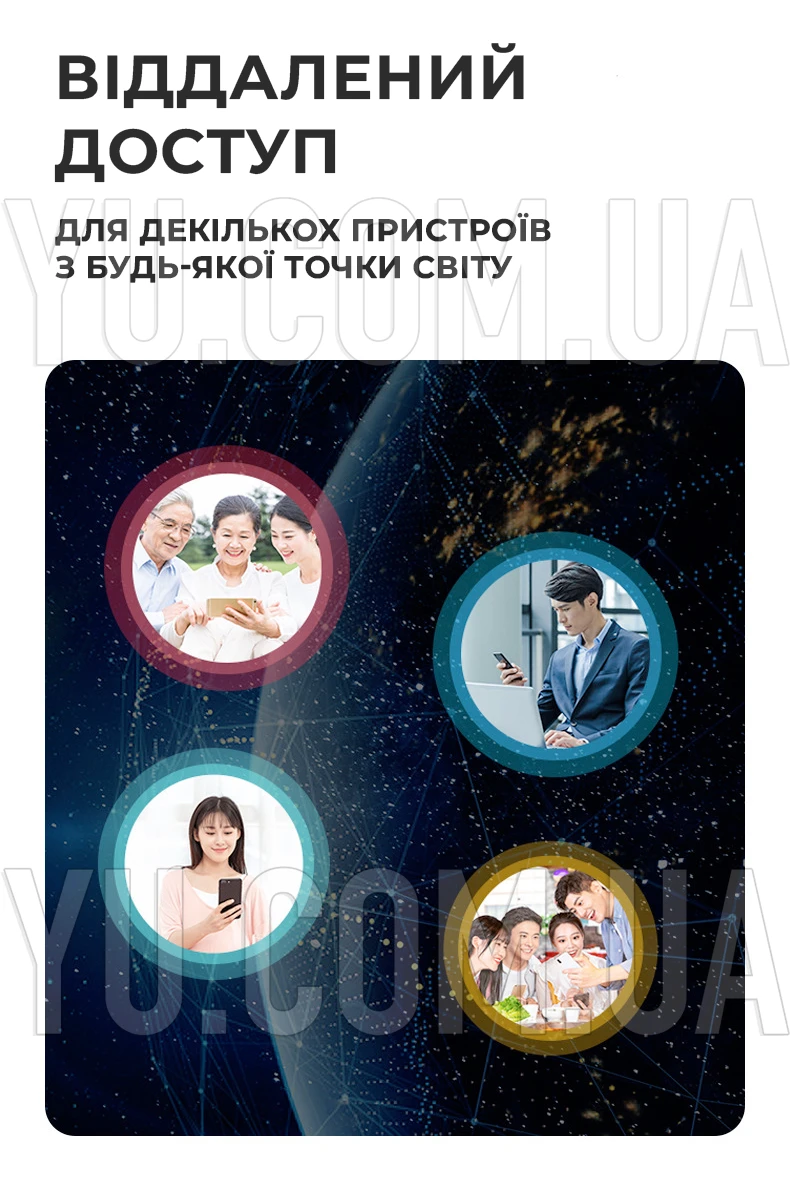 Уличная охранная поворотная камера Wi-Fi с сиреной и зумом 2 объектива 8MP камера с удаленным доступом