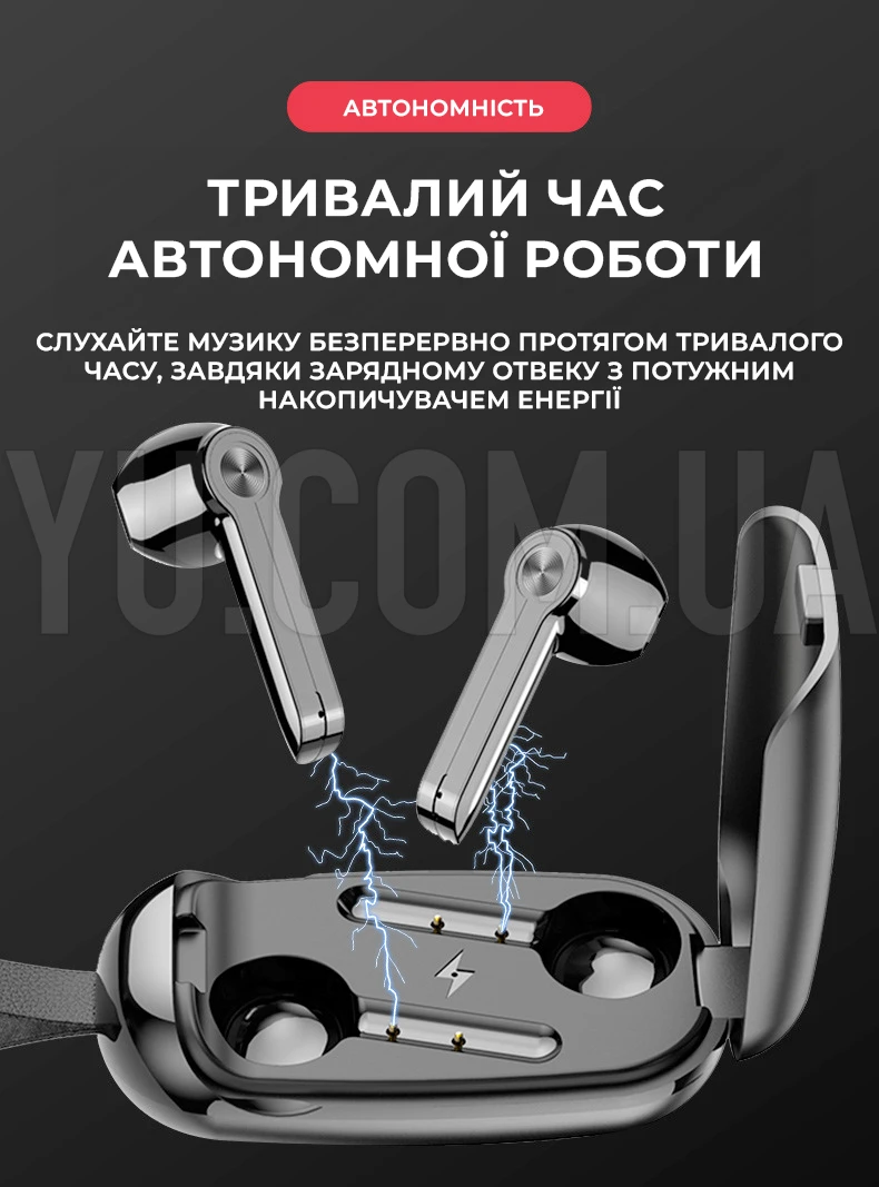 Беспроводные Bluetooth наушники Air p-86 для телефона с микрофоном