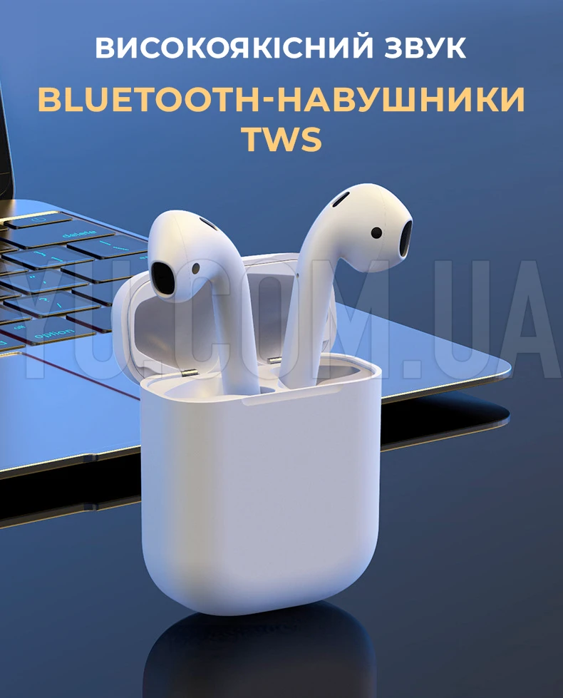 Набір смарт годинник W8 Ultra + бездротові сенсорні навушники TWS