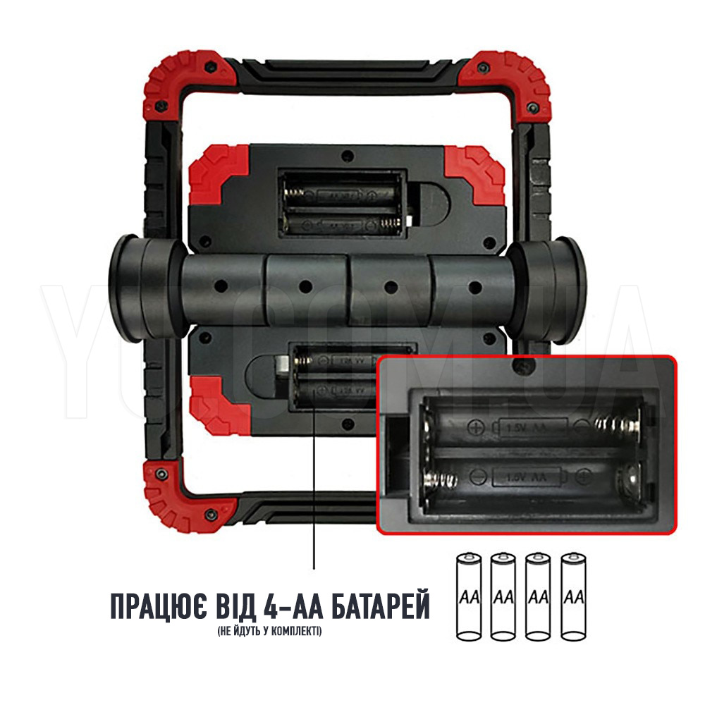 Фонар ручний Bailong 2x18650 micro USB BL-858B Фонар ручний Bailong 2x18650 micro USB BL-858B