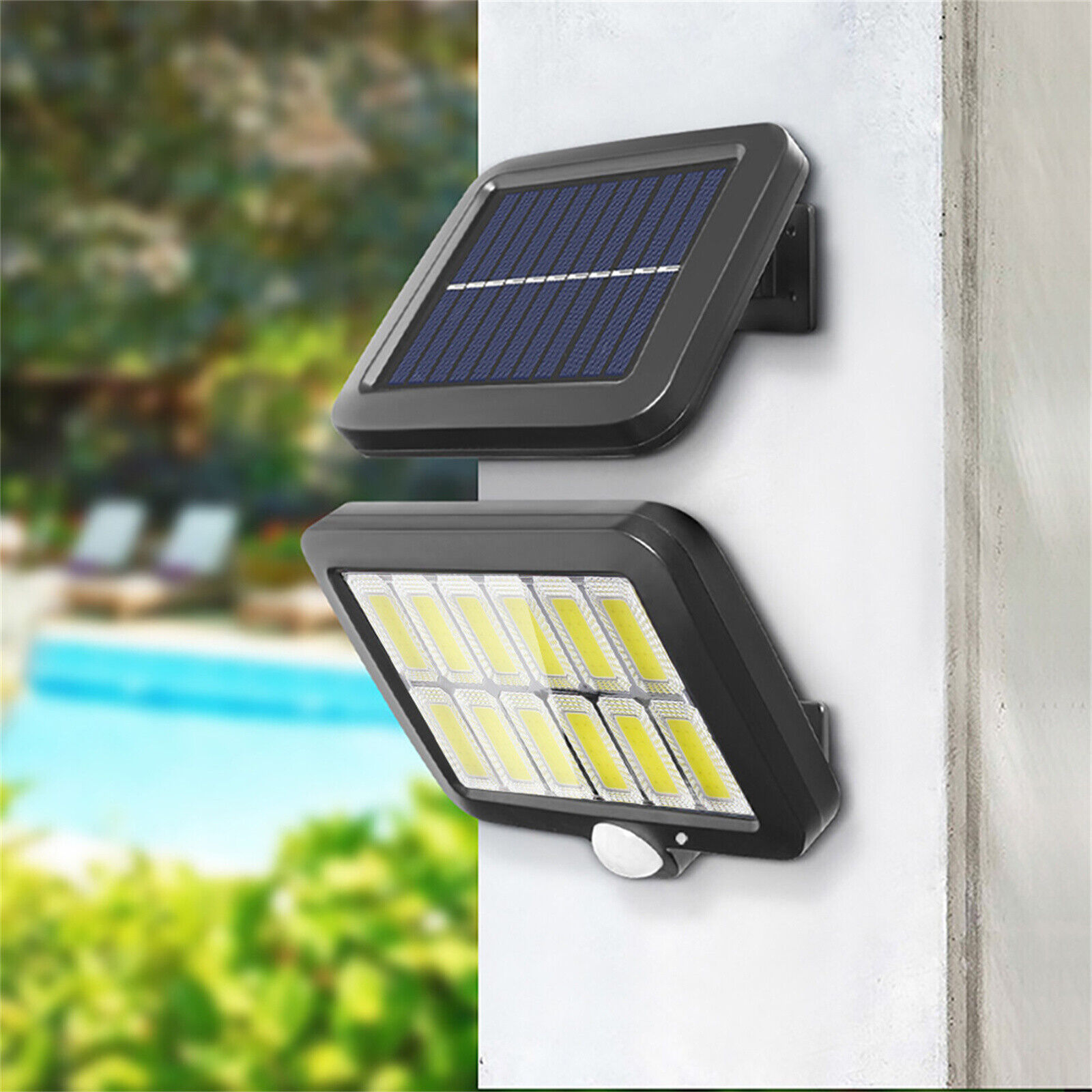Лампа діодна Bailong Solar день-ніч BL-BK-128-12COB Лампа діодна Bailong Solar день-ніч BL-BK-128-12COB