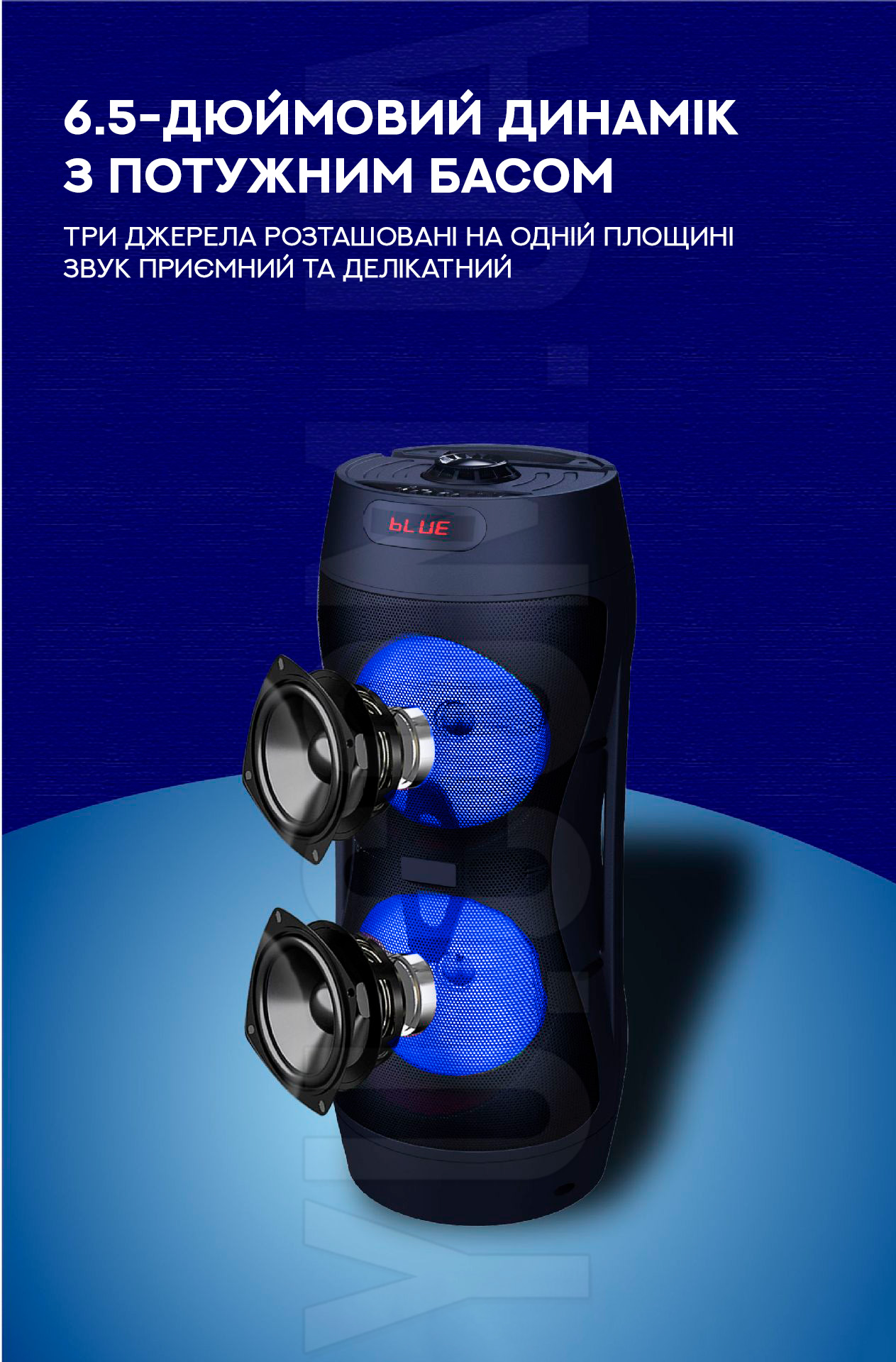 Автономна акустична система JBK-6510 Автономна акустична система JBK-6510