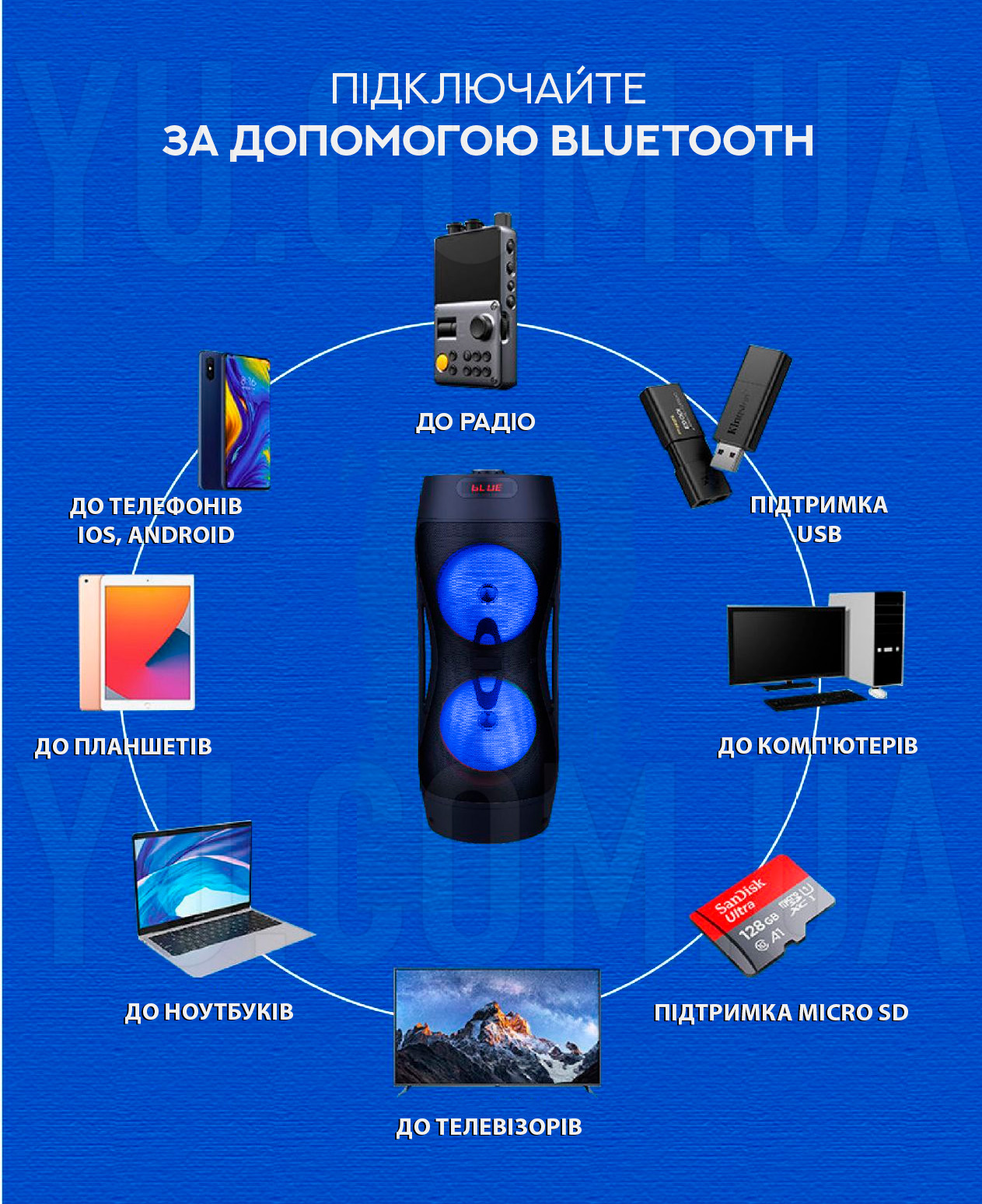 Автономна акустична система JBK-6510 Автономна акустична система JBK-6510